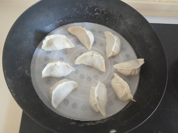 Fungus Chicken Steamed Dumplings recipe