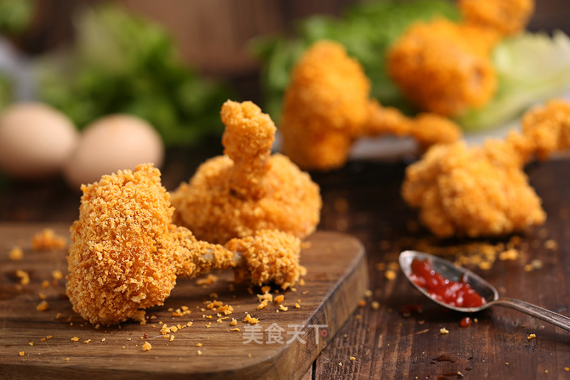 Crispy Golden Chicken Drumsticks
