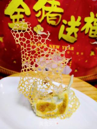 Fried Dumplings with Ice Flower recipe