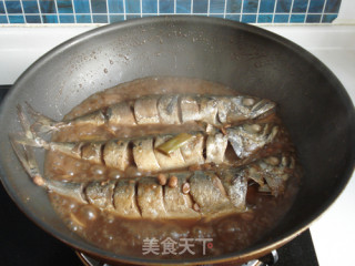 Braised Mackerel in Soy Sauce recipe