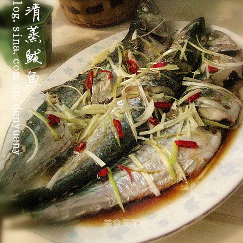 Eat Fresh Fish Steamed--steamed Spanish Mackerel recipe