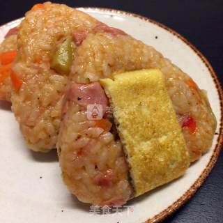 Japanese Vegetable Rice Ball recipe