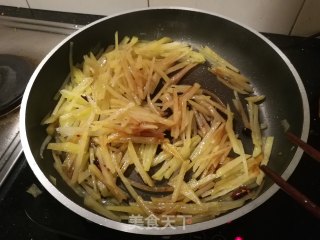 #trust之美# Vinegar Potato Shreds recipe