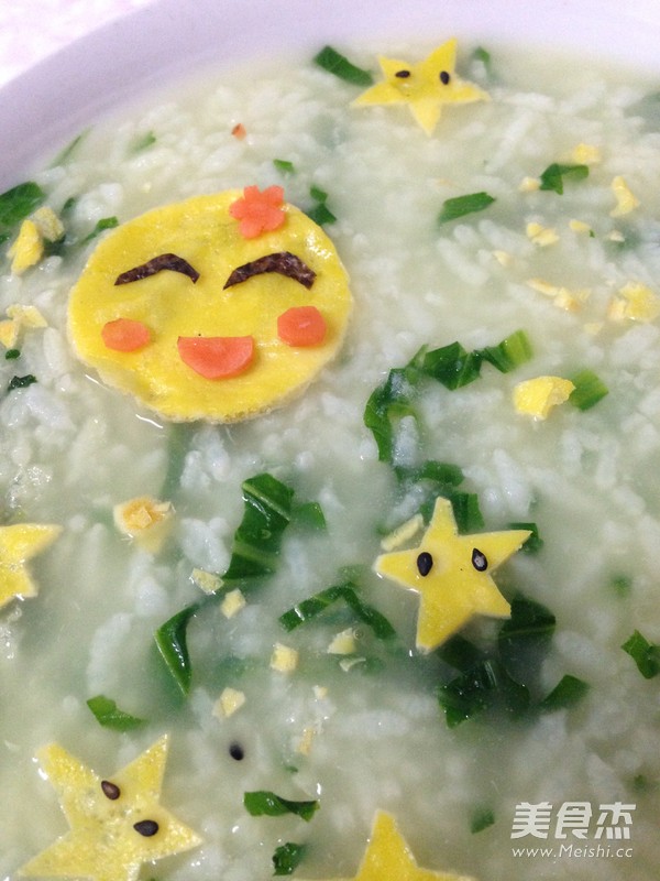 Star Moon Vegetable Porridge recipe