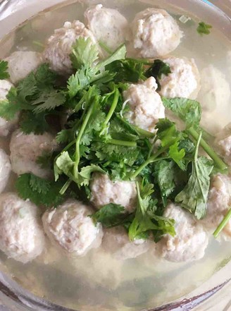 Chicken Balls in Clear Soup recipe