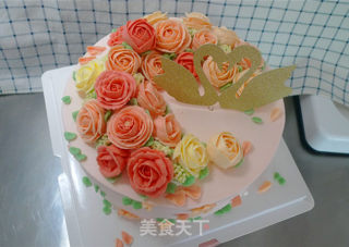 Korean Decorated Cake recipe