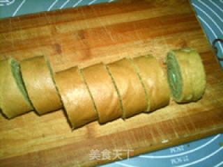 Creamy Matcha Chiffon Roll recipe