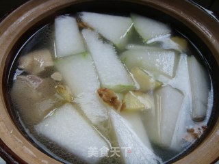 Salted Duck and Winter Melon Soup recipe