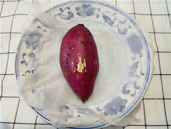 Microwave Baked Sweet Potatoes recipe