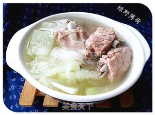 Winter Melon Vermicelli Pork Rib Soup recipe
