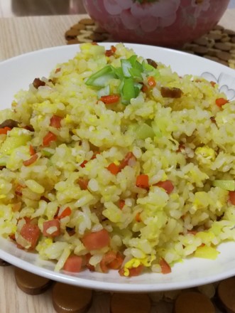 Pineapple Fried Rice recipe