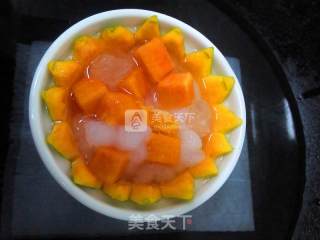 Stewed Hashima with Papaya recipe