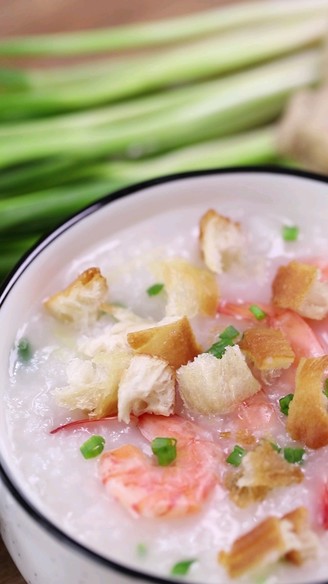 Shimei Congee-nutritious Congee Series "youtiao Shrimp Congee" Casserole Stew recipe