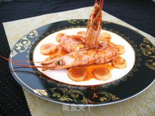 Red Prawns in Tomato Sauce recipe