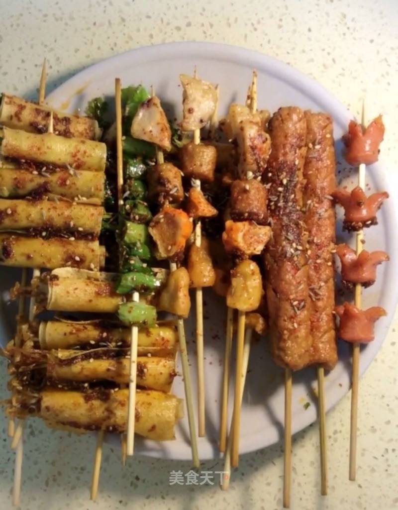 Homemade Street Fried Skewers recipe