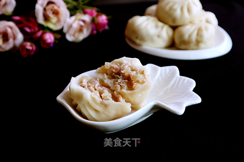 Watermelon Rind and Minced Buns recipe