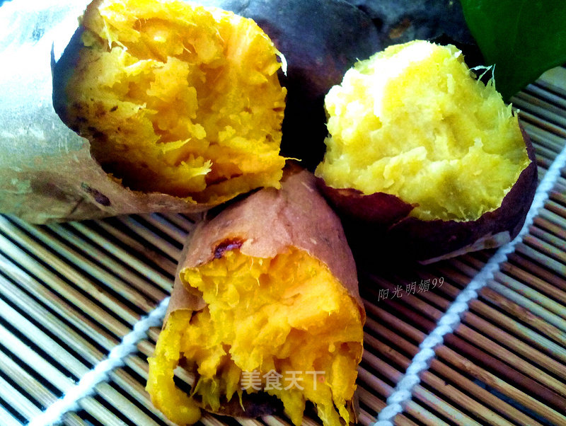 Baked Sweet Potatoes (oven Version) recipe