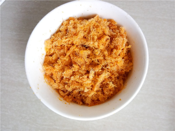 Scallion Pork Floss Steak Bun recipe