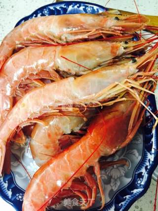 Pan-fried Argentine Red Shrimp recipe