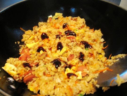 Chestnut Fried Rice recipe