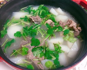 Sheep Scorpion Radish Soup recipe