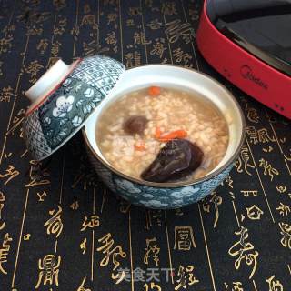 Longan and Chinese Wolfberry Porridge recipe