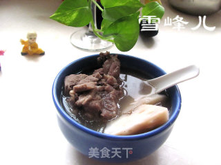 Autumn Tonic Soup---lotus Root Black Bean Pork Ribs Soup recipe