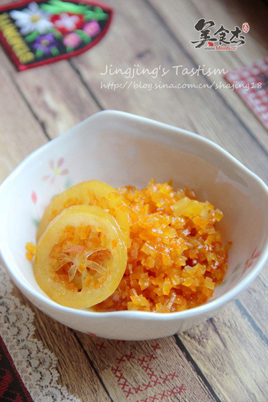 Candied Orange Peel recipe