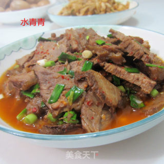Garlic Braised Beef Slices recipe