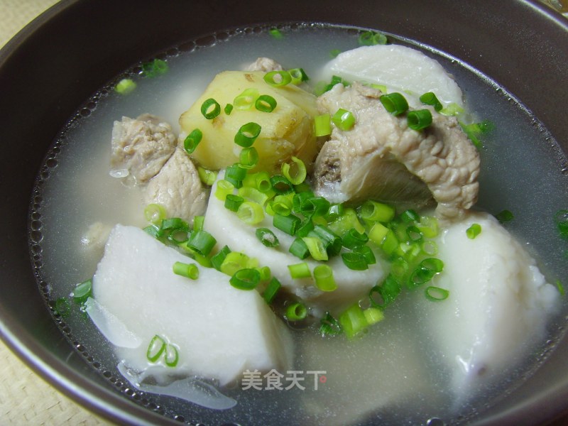Taro Seed Steak Soup recipe