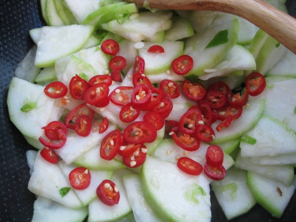 Stir-fried Gourd recipe