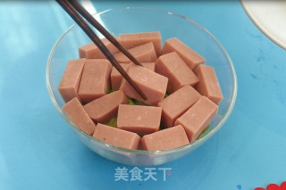 Jiuyang Zhishi丨starting Wangcai-meat and Vegetable Tower recipe