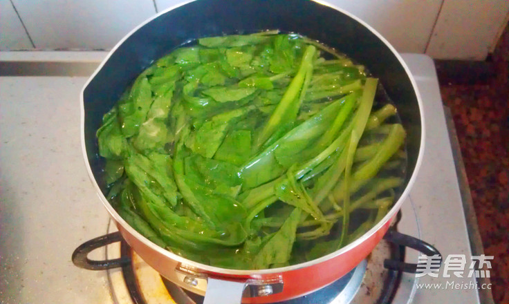 Boiled Mustard Greens recipe