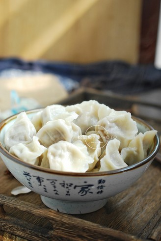 White Radish Beef Dumplings recipe