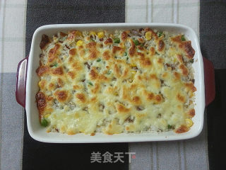 Pastoral Cheese Baked Rice recipe