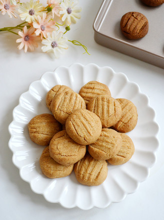 Coconut Peanut Butter Shortbread Cookies recipe