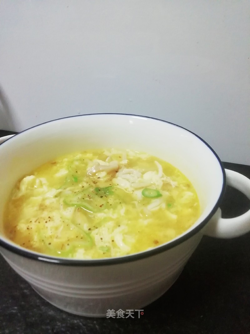 Wild Mushroom Egg Soup recipe