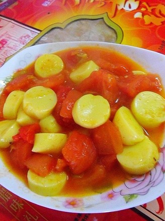 Roasted Tomato with Tofu recipe