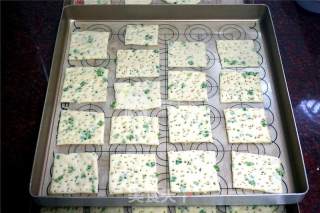 Olive Oil Chives Crackers recipe