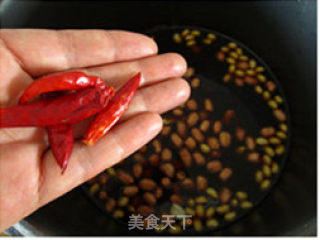 Fennel Chopped Marinated Peanuts recipe