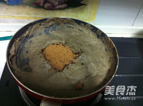Purple Sweet Potato Spiral Mung Bean Crisp Balls recipe