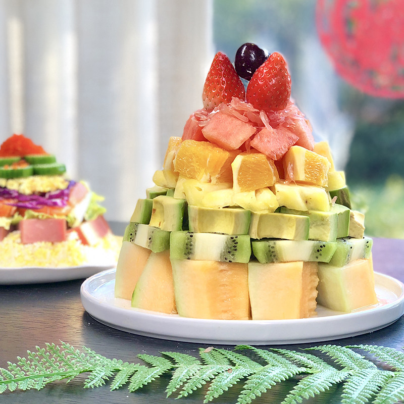 Jiuyang Zhishi丨gonggongwangcai——fruit Tower recipe