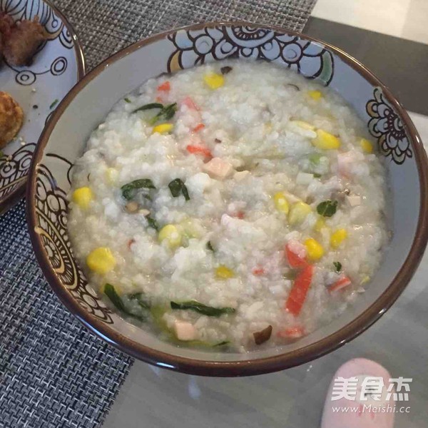 Baby Vegetable Congee recipe