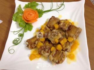 Sweet and Sour Pork Ribs with Orange Flavor recipe