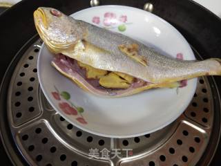 Steamed Cucumber Fish recipe
