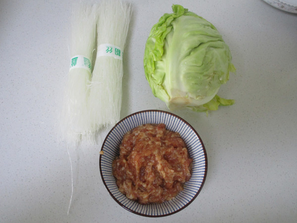 Stir-fried Vermicelli with Beef Cabbage and Minced Meat, recipe