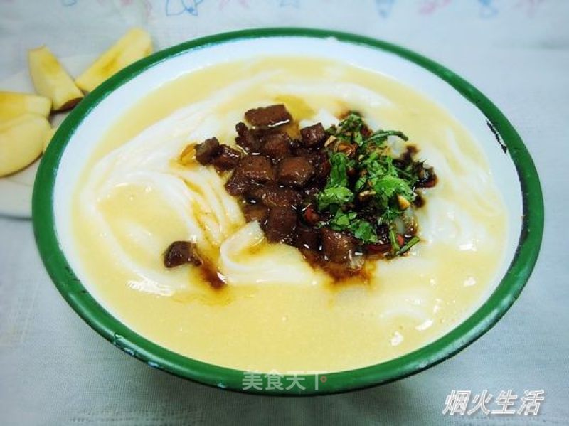 Pea Soup Rice Noodles recipe