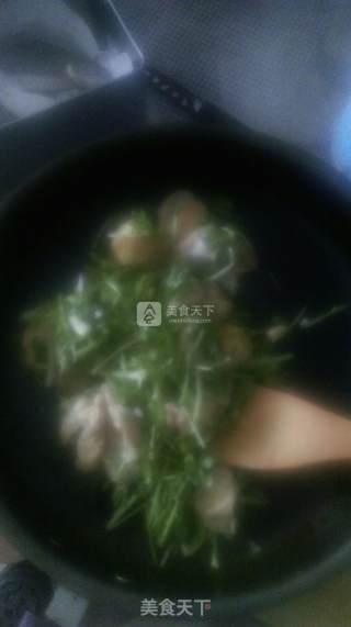 Grilled Gluten with Coriander recipe
