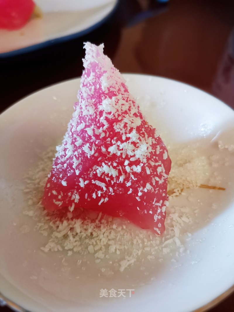 Pink Crystal Sago Dumplings recipe