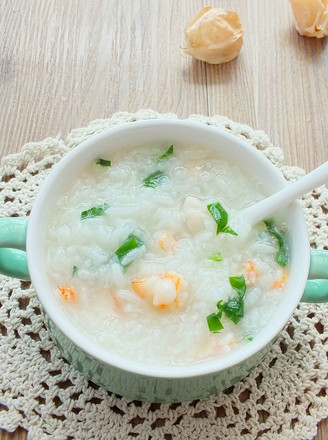 Shrimp and Vegetable Porridge recipe